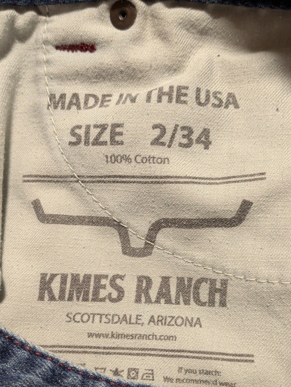 Kimes Ranch Women’s Blue Denim Jeans - Kimes Ranch